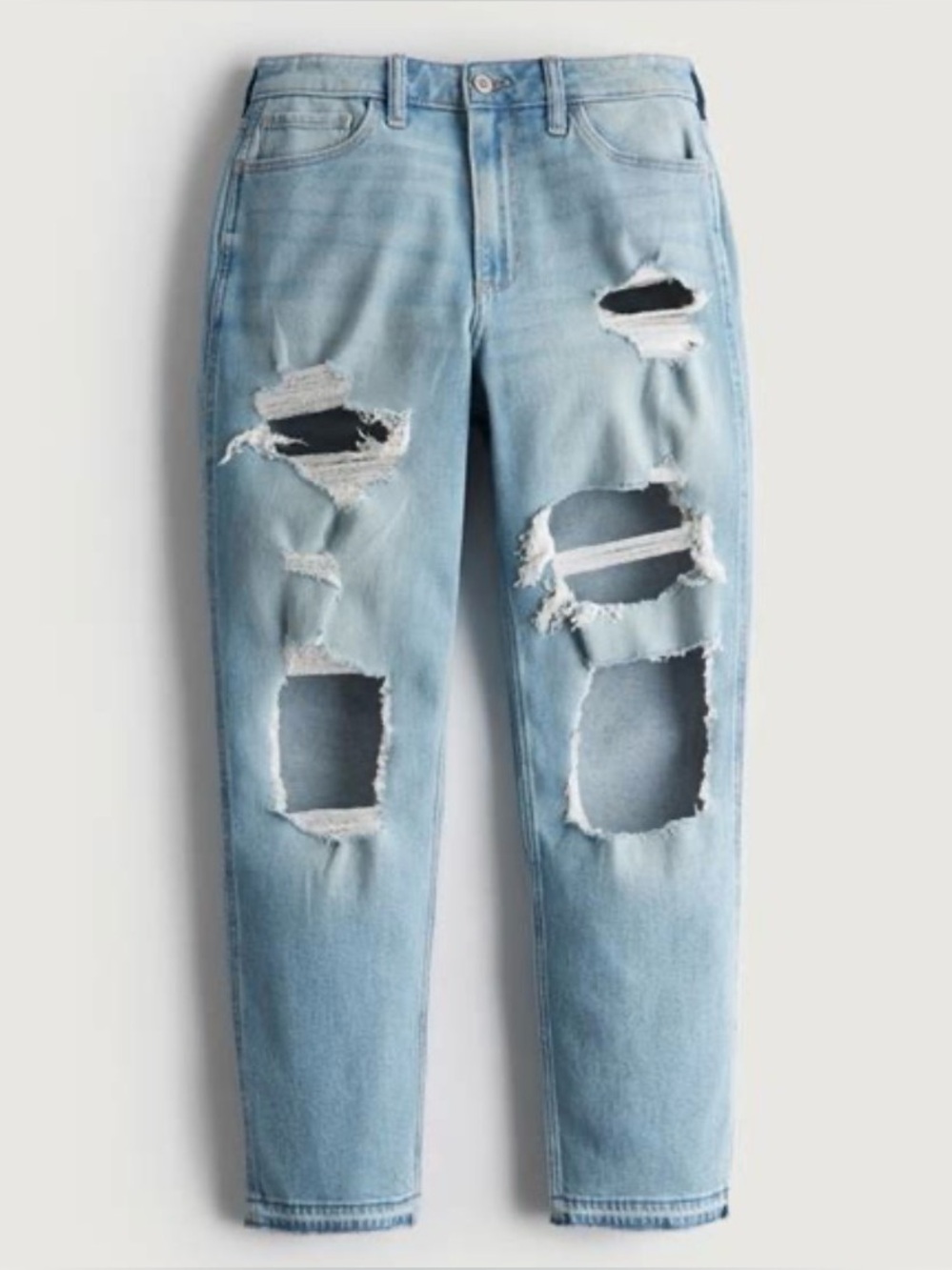 Hollister Distressed Mom Jeans